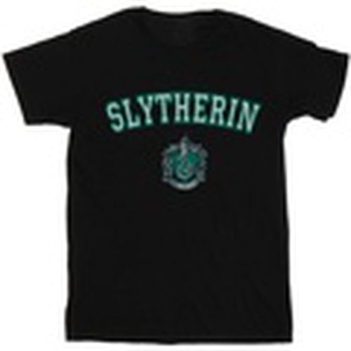 Camiseta manga larga Slytherin para mujer - Harry Potter - Modalova