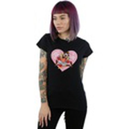 Camiseta manga larga Valentine's Day Crazy In Love para mujer - Dessins Animés - Modalova