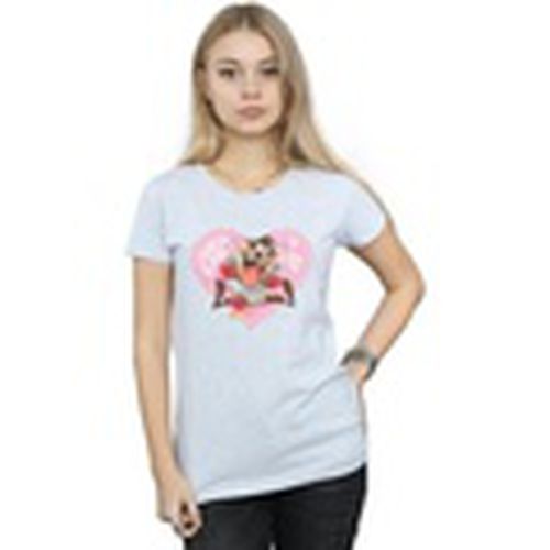 Camiseta manga larga Taz Valentine's Day Crazy In Love para mujer - Dessins Animés - Modalova