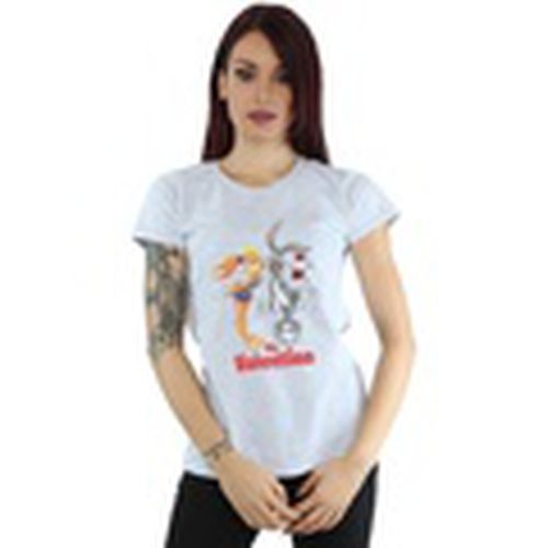 Camiseta manga larga Bugs Bunny And Lola Valentine's Day para mujer - Dessins Animés - Modalova