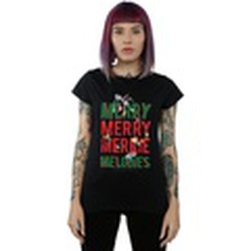 Camiseta manga larga Merry Merrie Melodies para mujer - Dessins Animés - Modalova