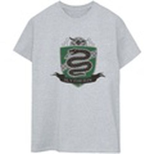 Camiseta manga larga Slytherin para mujer - Harry Potter - Modalova