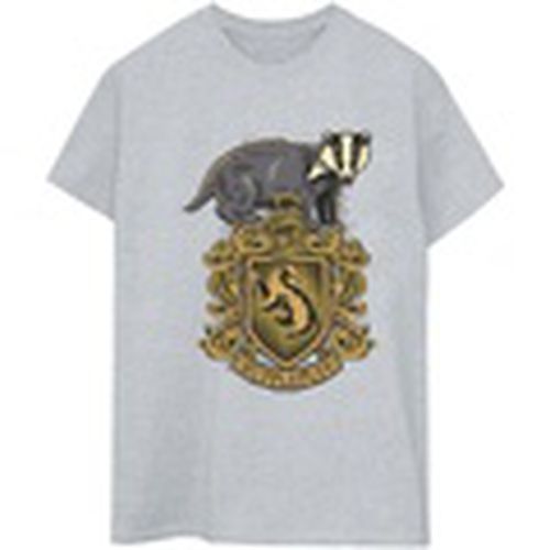 Camiseta manga larga Hufflepuff para mujer - Harry Potter - Modalova