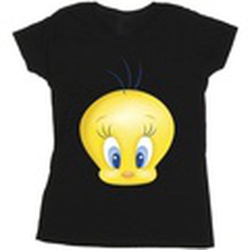 Camiseta manga larga Tweety Face para mujer - Dessins Animés - Modalova
