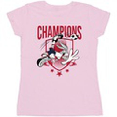 Camiseta manga larga Bugs Bunny Champions para mujer - Dessins Animés - Modalova
