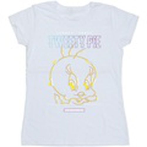 Camiseta manga larga Tweety Glitch para mujer - Dessins Animés - Modalova