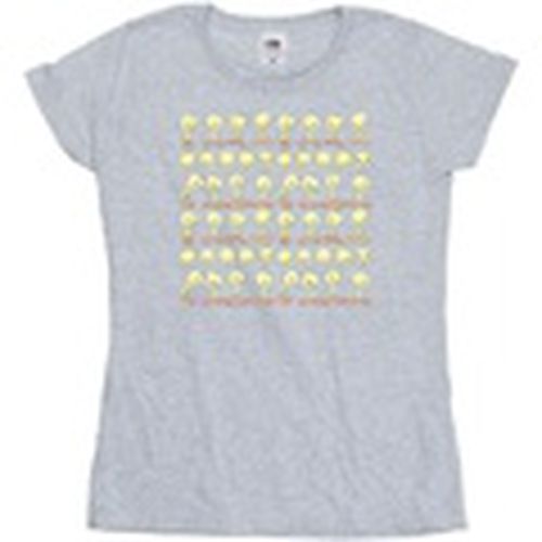 Camiseta manga larga Tweety Repeat para mujer - Dessins Animés - Modalova