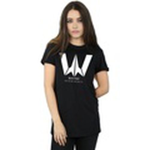 Camiseta manga larga Justice League Wayne Aerospace para mujer - Dc Comics - Modalova