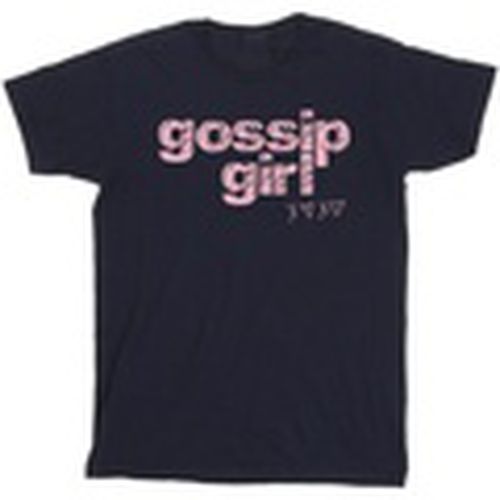 Camiseta manga larga Swirl Logo para hombre - Gossip Girl - Modalova
