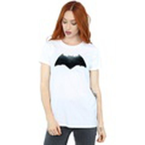 Camiseta manga larga Justice League Movie Batman Emblem para mujer - Dc Comics - Modalova