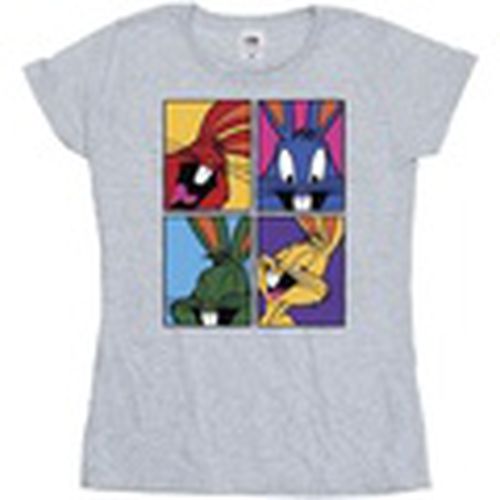 Camiseta manga larga Bugs Pop Art para mujer - Dessins Animés - Modalova