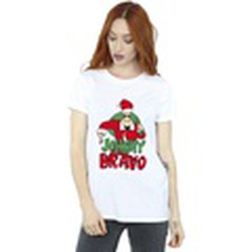 Camiseta manga larga Johnny Christmas para mujer - Johnny Bravo - Modalova