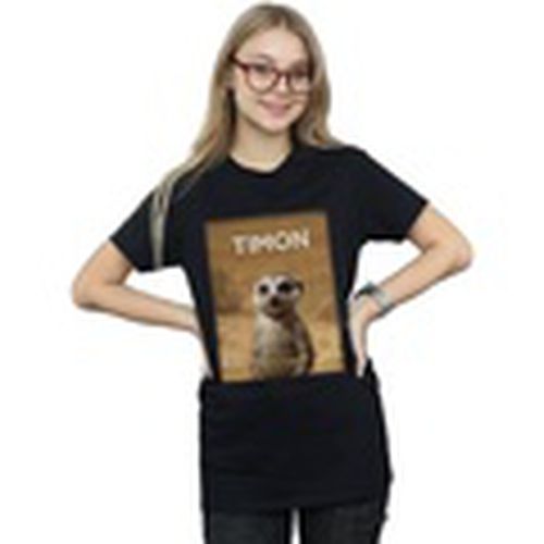 Camiseta manga larga The Lion King Movie Timon Poster para mujer - Disney - Modalova