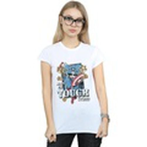 Camiseta manga larga Made Of Tough Stuff para mujer - Marvel - Modalova