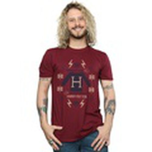 Camiseta manga larga Christmas Knit para hombre - Harry Potter - Modalova