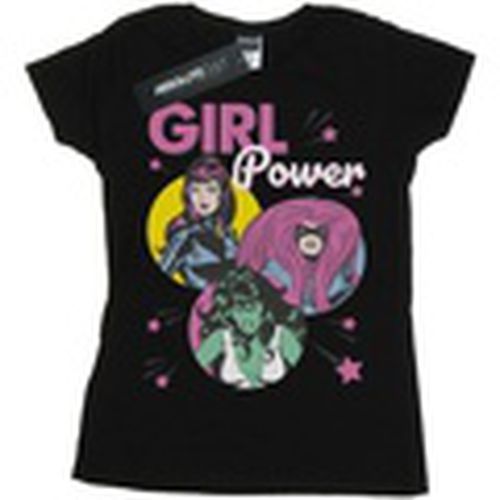 Camiseta manga larga Girl Power para mujer - Marvel - Modalova