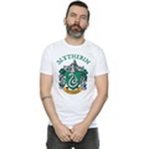 Camiseta manga larga Slytherin Crest para hombre - Harry Potter - Modalova
