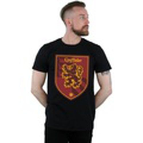 Camiseta manga larga Gryffindor Crest Flat para hombre - Harry Potter - Modalova