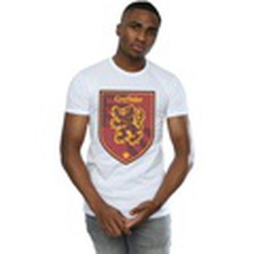 Camiseta manga larga Gryffindor Crest Flat para hombre - Harry Potter - Modalova