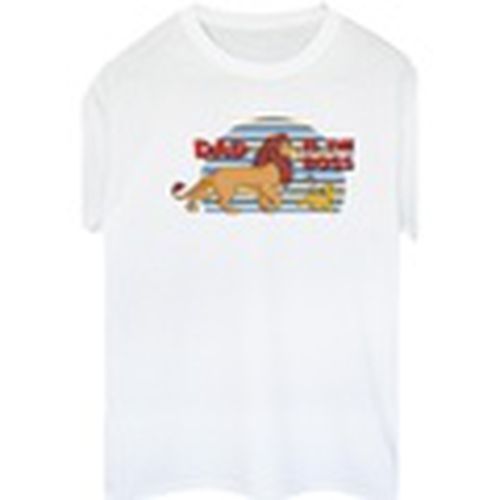 Camiseta manga larga The Lion King Dad Boss para mujer - Disney - Modalova