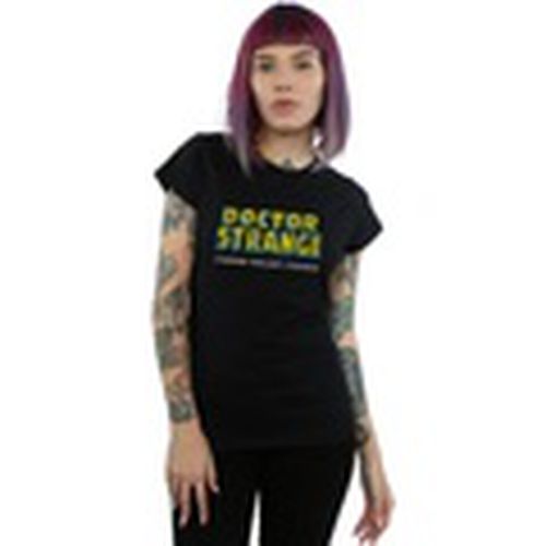 Camiseta manga larga Doctor Strange AKA Stephen Vincent Strange para mujer - Marvel - Modalova