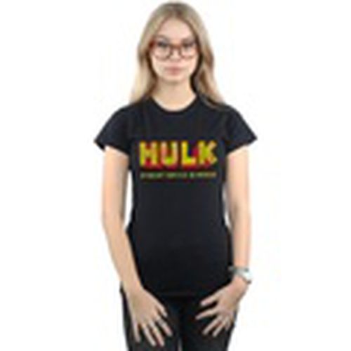 Camiseta manga larga Hulk AKA Robert Bruce Banner para mujer - Marvel - Modalova