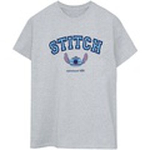 Camiseta manga larga Lilo And Stitch Collegial para mujer - Disney - Modalova