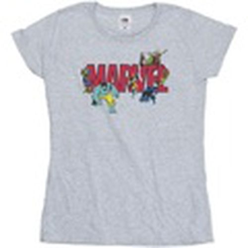 Camiseta manga larga BI29850 para mujer - Marvel - Modalova