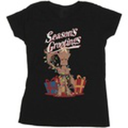 Camiseta manga larga Season's Grootings para mujer - Marvel - Modalova