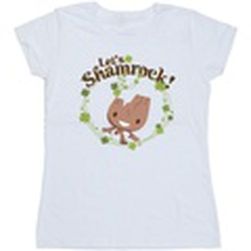 Camiseta manga larga St Patrick's Day Let's Shamrock para mujer - Marvel - Modalova