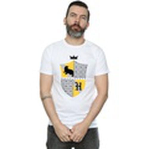 Camiseta manga larga Hufflepuff para hombre - Harry Potter - Modalova