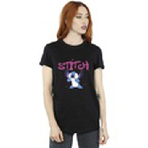 Camiseta manga larga Lilo And Stitch Graffiti para mujer - Disney - Modalova