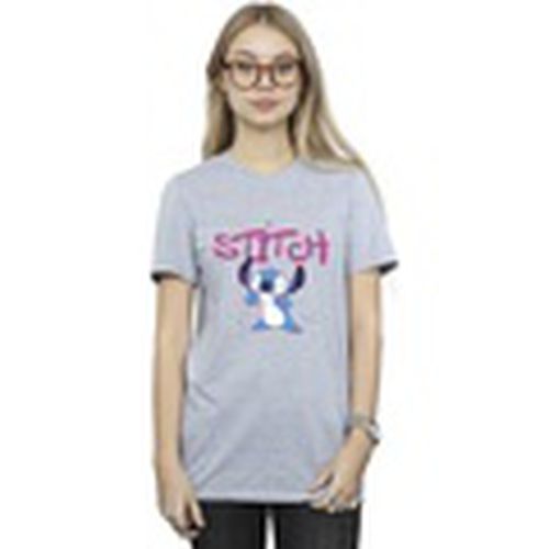 Camiseta manga larga Lilo And Stitch Graffiti para mujer - Disney - Modalova