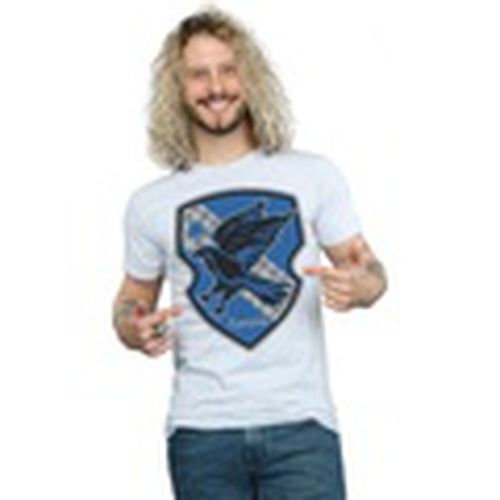 Camiseta manga larga Ravenclaw Crest Flat para hombre - Harry Potter - Modalova