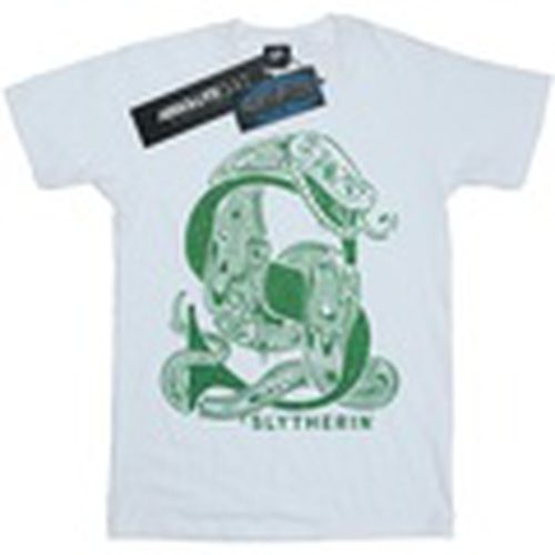 Camiseta manga larga Slytherin Glitter para hombre - Harry Potter - Modalova