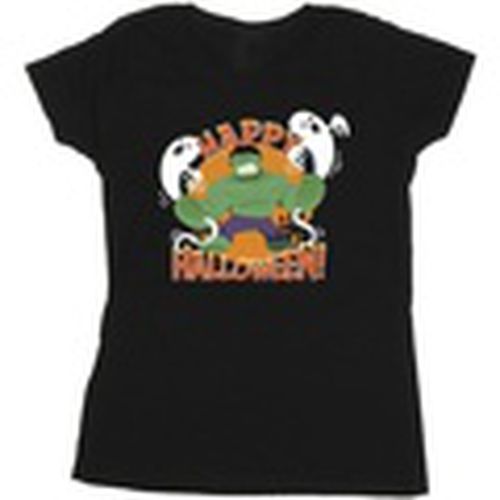 Camiseta manga larga Happy Halloween para mujer - Marvel - Modalova