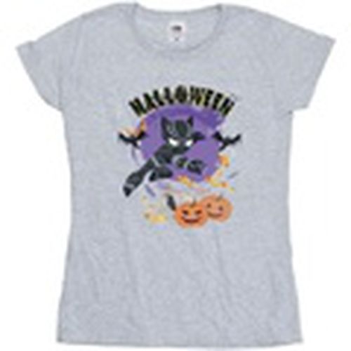 Camiseta manga larga Black Panther Halloween para mujer - Marvel - Modalova