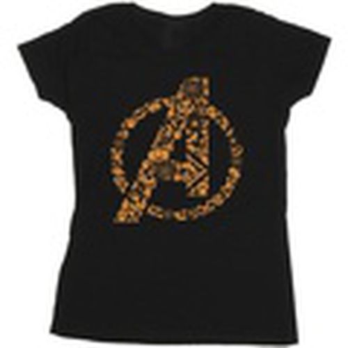 Camiseta manga larga Avengers Halloween para mujer - Marvel - Modalova