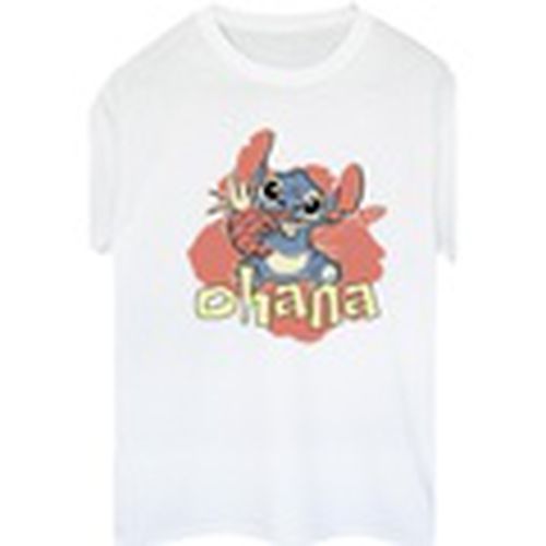 Camiseta manga larga Lilo And Stitch Ohana Pineapple para mujer - Disney - Modalova