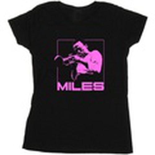 Camiseta manga larga BI30224 para mujer - Miles Davis - Modalova