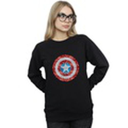 Jersey Captain America Pixelated Shield para mujer - Marvel - Modalova