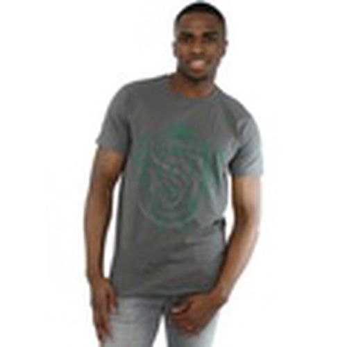 Camiseta manga larga Slytherin Serpent Crest para hombre - Harry Potter - Modalova