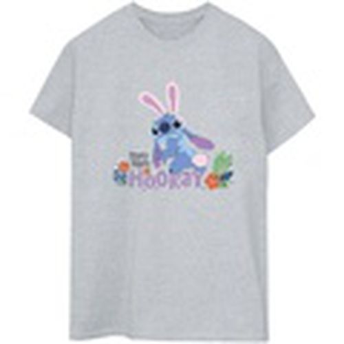 Camiseta manga larga Lilo Stitch Hippity Hop Stitch para mujer - Disney - Modalova