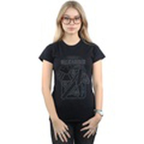 Camiseta manga larga S.H.I.E.L.D. Helicarrier Mobile HQ para mujer - Marvel - Modalova