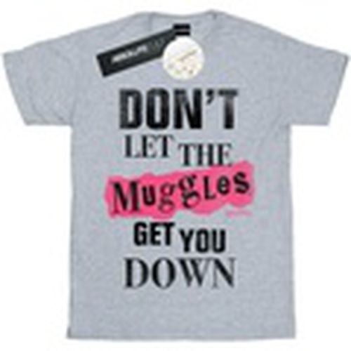 Camiseta manga larga Muggles Clippings para hombre - Harry Potter - Modalova