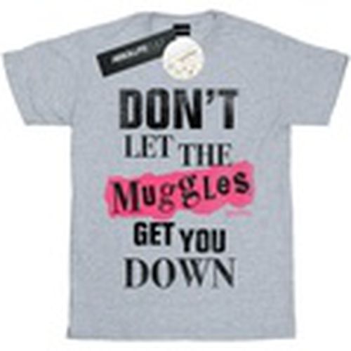 Camiseta manga larga Muggles para hombre - Harry Potter - Modalova