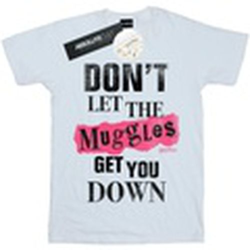 Camiseta manga larga Muggles Clippings para hombre - Harry Potter - Modalova