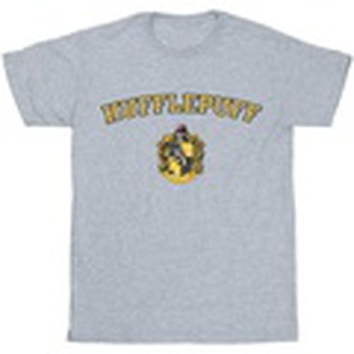 Camiseta manga larga Hufflepuff para hombre - Harry Potter - Modalova