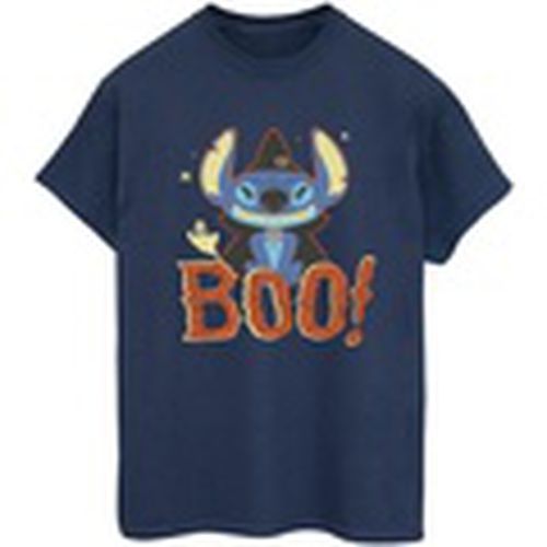 Camiseta manga larga Lilo Stitch Boo! para mujer - Disney - Modalova