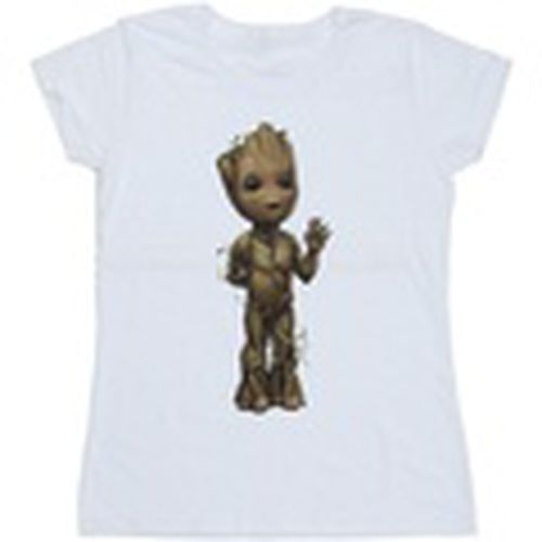 Camiseta manga larga I Am Groot Wave Pose para mujer - Marvel - Modalova